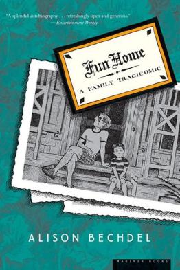 Front cover of Alison's Bechdel's Fun Home (2007 paperback version)